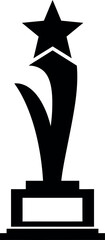 Star trophy icon