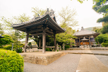 Fototapeta premium shikoku, JAPAN - may 2 2025 Mandaraji Temple No. 72 in the Shikoku Pilgrimage