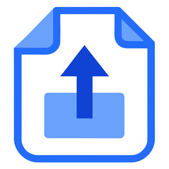 blue arrow icon