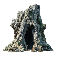 Ancient Tree Stump with Hollow