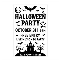 Premium Halloween Flyer Design Template