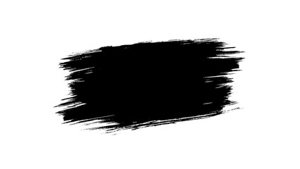 4k realistic white abstract paint brush stroke animation of paint splash. Brush stroke white transition background with alpha channel	