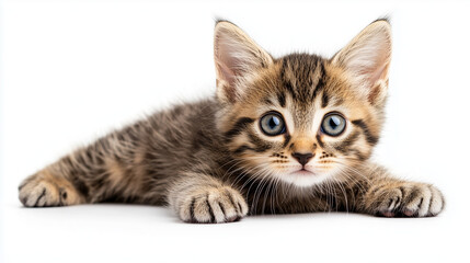 Adorable Watercolor Kitten in Autumn Leaves | Cute Cat Art Video