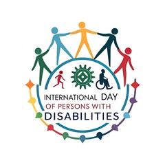 international day persons with disabilities
disability awareness day logo
persons with disabilities support icon
inclusive accessibility awareness design
international disability rights symbol
