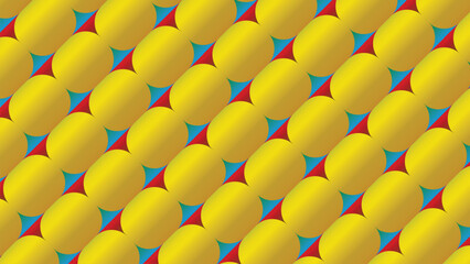 Bright, colorful 3D glossy spheres create a festive abstract background for a fun celebration