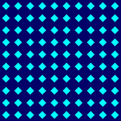 Blue Background with Aqua Diamonds