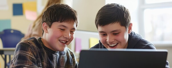 Inclusive Learning Moment Between Teacher and Child