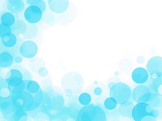 Sparkling bokeh light effects isolated on transparent background. Abstract blue bokeh festive frame. Glowing blur bokeh light PNG. Mockup, template. Shining soft circle light. Magic holiday elements