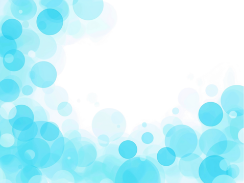 Sparkling bokeh light effects isolated on transparent background. Abstract blue bokeh festive frame. Glowing blur bokeh light PNG. Mockup, template. Shining soft circle light. Magic holiday elements