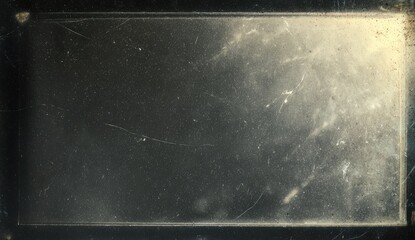 A vintage, scratched display