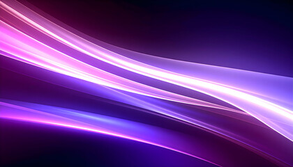 Abstract Glowing Waves Background Pink Purple Blue
