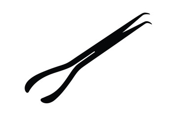 tweezers vector icon