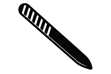 nail file vector icon
