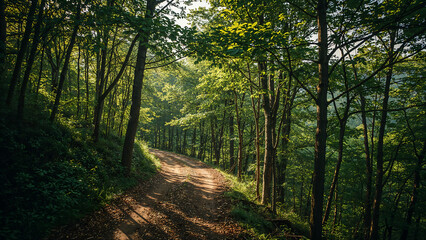 Fototapeta premium morning in the forest