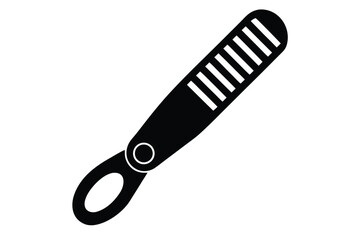 cuticle trimmer vector icon