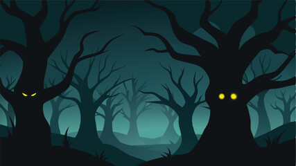 halloween background with bats