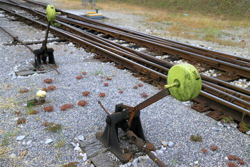 railroad switching tracks