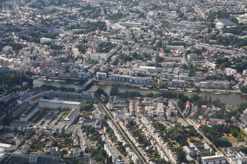 Nantes - Centre ville - Pont du Général de la Motte Rouge