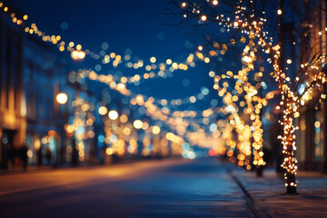 街を彩る幻想的なクリスマスイルミネーション