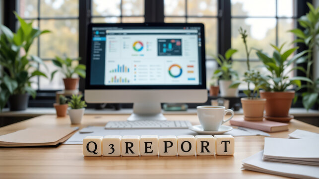 Q3 report presents financial and business performance data for the third quarter, includes revenue, earnings, and key metrics, useful for corporate analysis and investor presentations