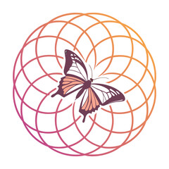 3D gradient geometric shapes,  Abstract Geometric Pattern Vector Illustration