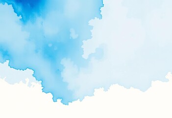 Subtle watercolor blue wash pattern on textured wallpaper, wallpaper, light blue