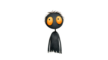Transparent halloween character animation digital art fun environment whimsical viewpoint