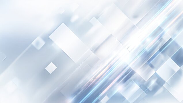 Abstract background with light gray squares and diagonal lines