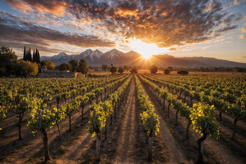 vineyard mendoza argentina wine, wine cellar, grapes, vines