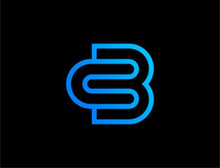 Modern abstract logo design