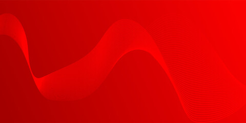 banner background, red gradations,wave line shape,memphis background,eps 10