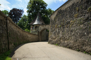 The Dr.-Ludwig-Pr&auml;hauser-Weg is a path on the M&ouml;nchsberg in Salzburg's old town