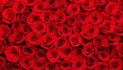 Red rose background
