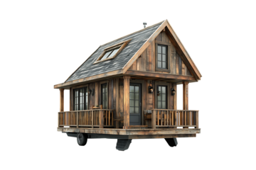 Tiny house high quality realistic image