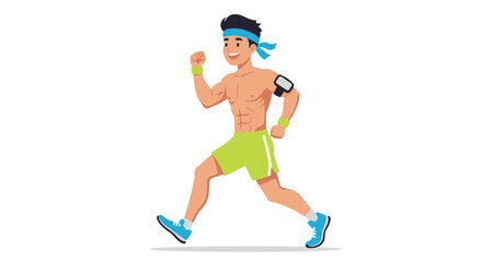 Fototapeta premium Running Man