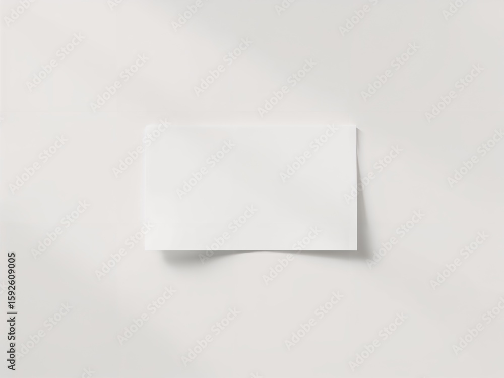 Poster realistic mockup of a blank white label for nursery drawer organizing or customization, ideal for pr