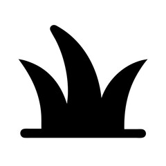 Grass icon vector illustration