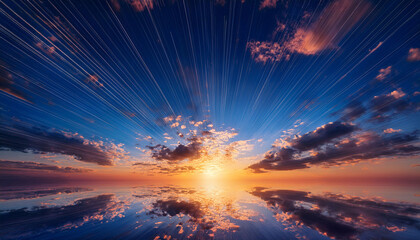 zenith acme sky vibrant sunset casting warm hues across highest point peaceful inspiring reflection limitless possibilities serene cloudscape