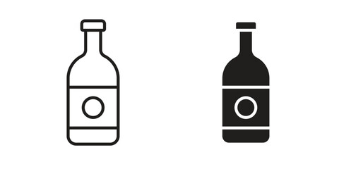 Vodka icons design vector graphic recourse