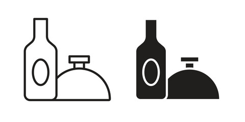 Room service icons design vector graphic recourse