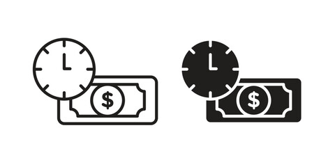 Annuity icons design vector graphic recourse