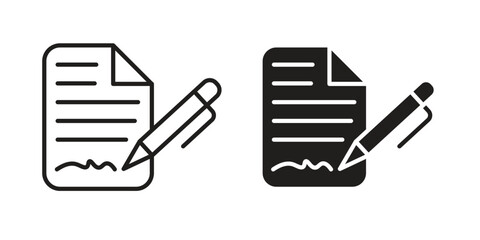 Agreement icons design vector graphic recourse