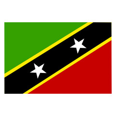 Flag of saint kitts and nevis flag