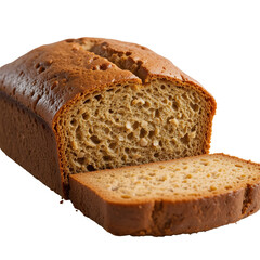 Sliced Banana Bread Loaf - Homemade Banana Bread | Moist Banana Cake | Sweet Bread | Breakfast Bread | Classic Banana Loaf
