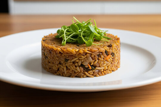 Riz coll&eacute;, also known as diri kole, is a staple dish in Haitian cuisine.