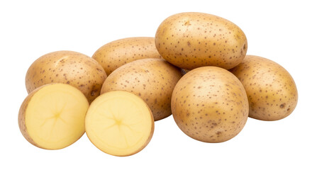 Isolated Potatoes