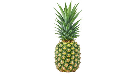 Isolated Fresh Pineapple