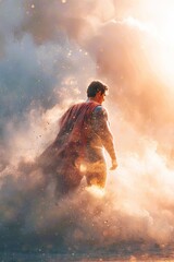 man in the sky