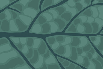 leaf pattern vector background in minimalist style