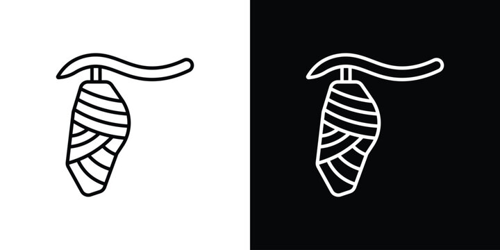 Cocoon icons. Minimal vector icons pack for web